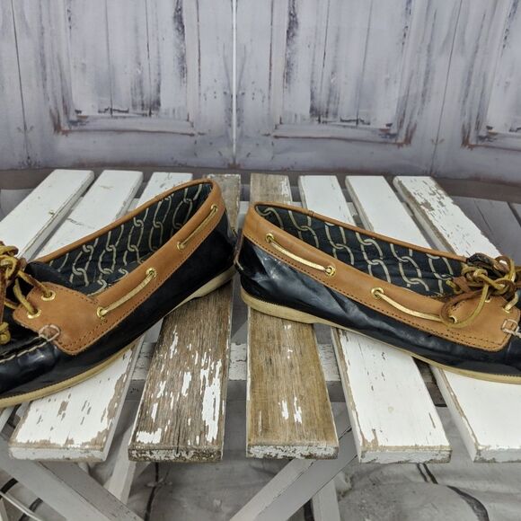 Sperry top-sider womens 7.5 slip loafers boats com - Picture 2 of 7